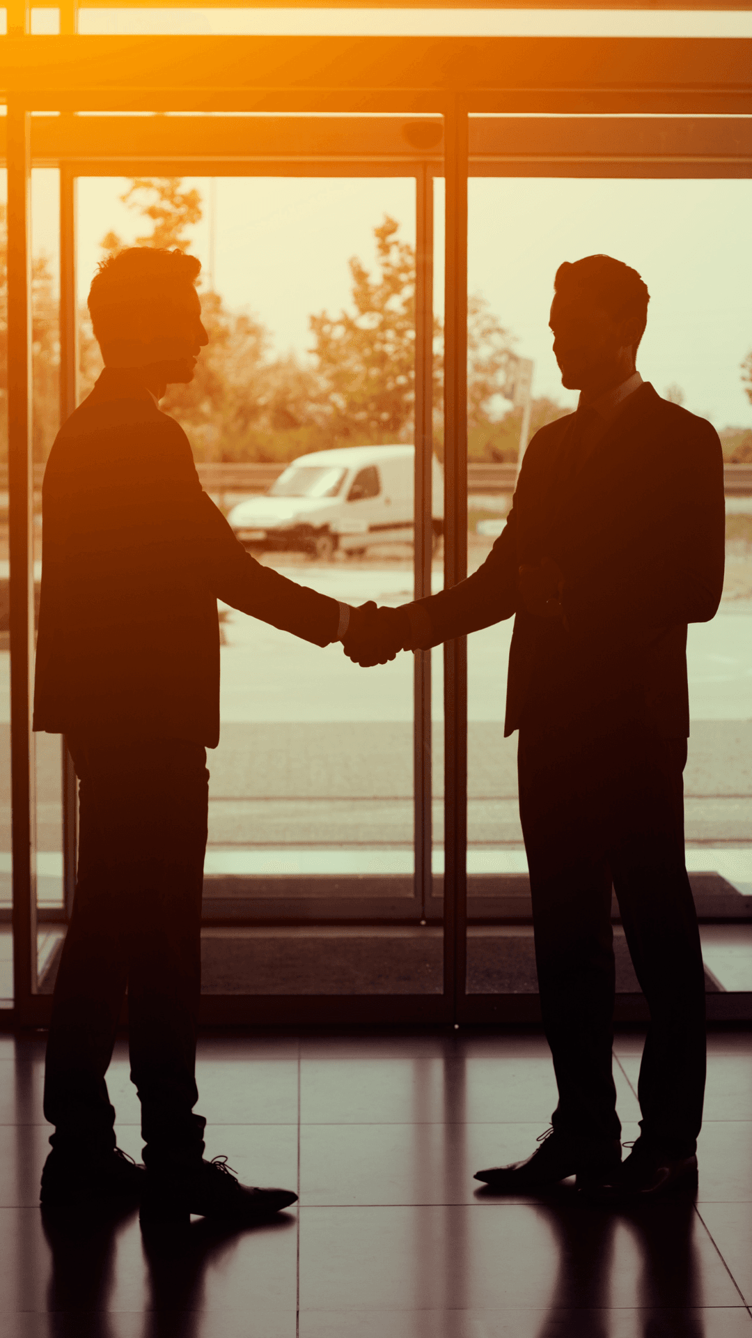 Professional security team member in training